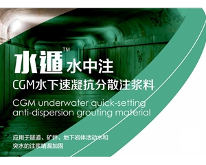 CGM水下速凝抗分散注浆料（水中注）